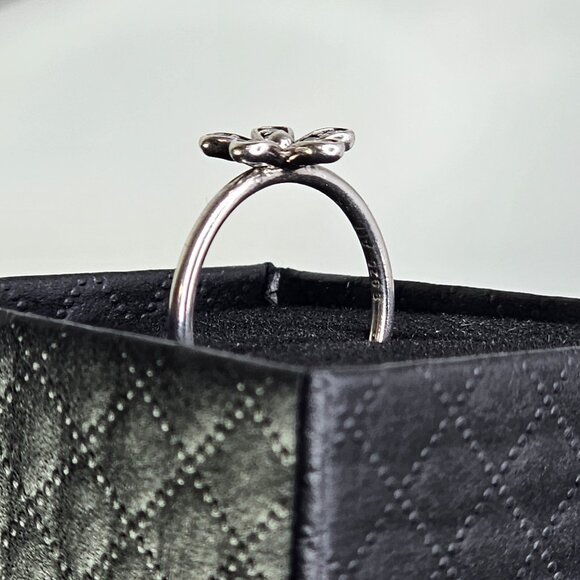 Pandora Dazzling Daisy Ring With Gift Box ALE 925 Sterling Silver Authentic - Picture 2 of 11